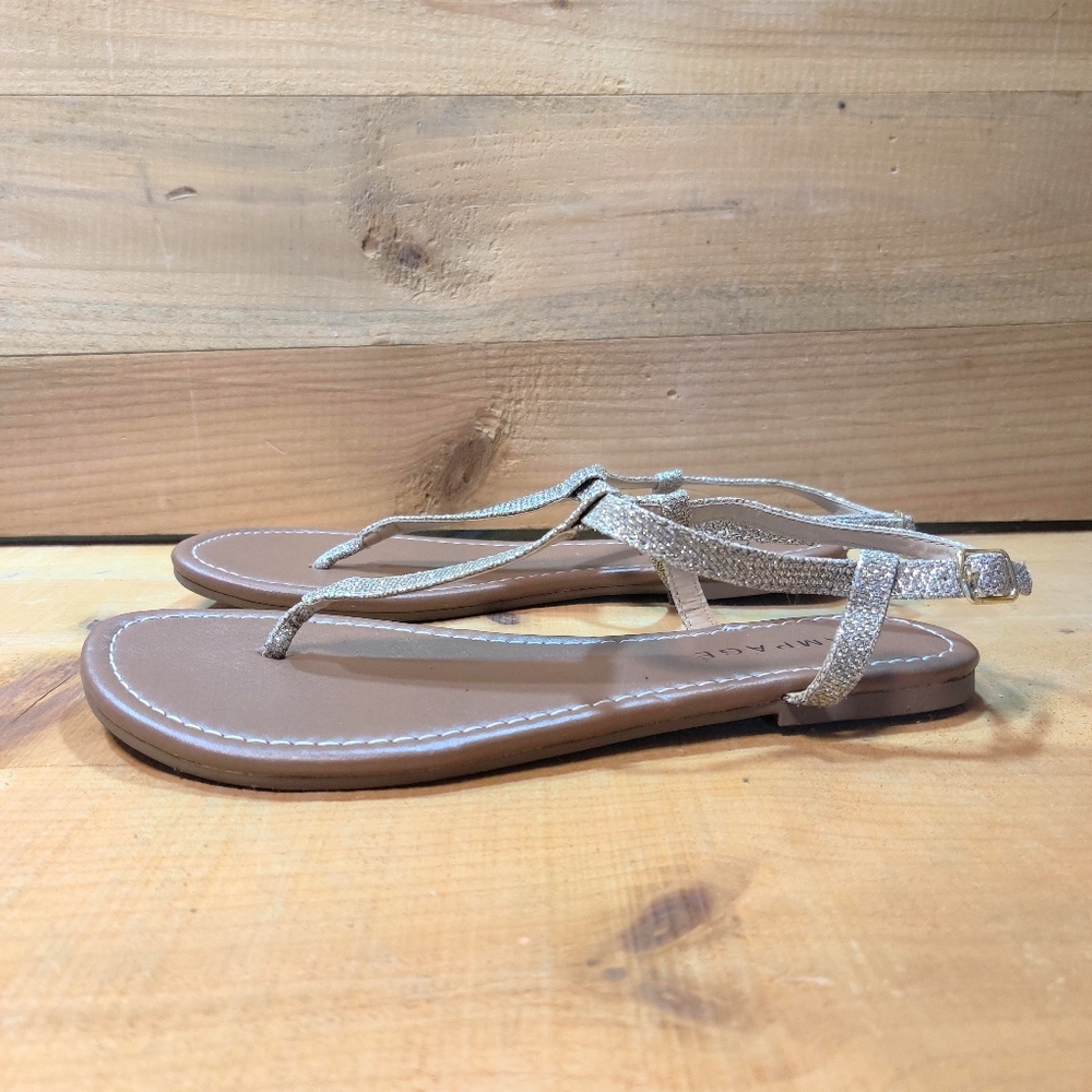 Rampage Women’s Panama T-Strap Sandals Size 7. NEW - Picture 3 of 7